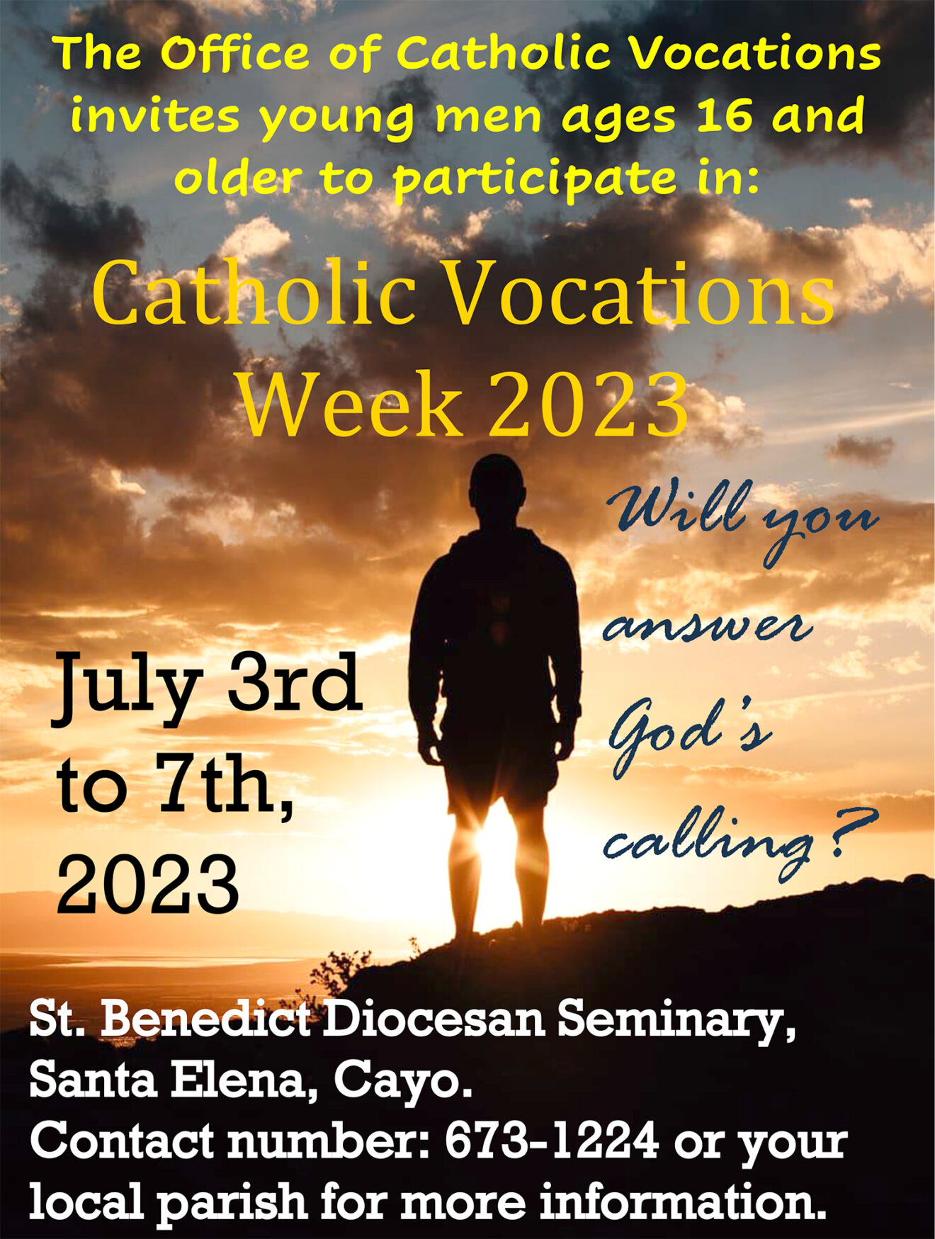 Vocation Week 2023 catholic.bz